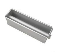 Aluminium Alloy Loaf Pan with Center Tube for Creating Uniformly Baked Bread Cakes Meatloaf Pudding and Jelly Recipes with Ease (B)