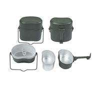 Aluminium Alloy Mess Tin Cookware Set, Multifunction Outdoor Camping Lunch Box Kit for Outdoor Camping Hiking Backpacking and Picnic Essentials