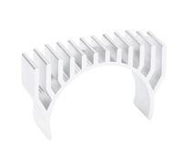 Aluminium Alloy Motor Cooling Heat Sink K1C Hotend Yuyuemi for K1 K1 Maximum 3D Printer Extruder Motor Thermal Management Tasks (Silver)