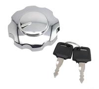 Aluminium Alloy Motorcycle Locking Fuel Cap, common For ATV Gas Tank Cover with Vent, Dirt For Bike Petrol Lid Replacement for Off-Road