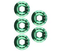 Aluminium Alloy Mountain Road Bike Crankset Screw, M18 * 9mm, Blue, 5 Boxes - Durable Corrosion Resistant, Hollow Integrated Design, Easy Installation for Bikes (Green)