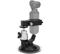 Aluminium Alloy Multifunction Car Suction Cup Bracket Fixed Mount Extension Accessory for Osmo Camera of Photographic More Car BracketSuction Cup BracketCar Suction