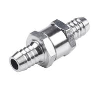 Aluminium Alloy Non-Return Valve, 6mm-16mm One Way Check Valve for Petrol Diesel Water Oil Lines, High Temp Resistant Quick Fit for Auto Marine RV