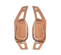 Aluminium Alloy Paddle Shifter Blades for Audi SQ5 2014-2016 - Steering Wheel Shift Paddle Extensions Sport Gear Shift Accessories Kit,Brown