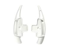 Aluminium Alloy Paddle Shifter Blades for Benz GLS 2016-2018 - Steering Wheel Shift Paddle Extensions Sport Gear Shift Accessories Kit,Silver