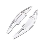 Aluminium Alloy Paddle Shifter Blades for Mazda 3 2020 - Steering Wheel Shift Paddle Extensions Sport Gear Shift Accessories Kit,Silver