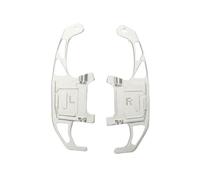 Aluminium Alloy Paddle Shifter Blades for VW Sagitar GLI R-line 2016-2019 - Steering Wheel Shift Paddle Extensions Sport Gear Shift Accessories Kit,Silver