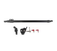 Aluminium Alloy Portable Camera Video Slider Support Tripod Rods, Adjustable Stability Rods for Tripod Stand, Lightweight Camera Slider Tripod Rods with 1/4 Screw, Suitable for Mos