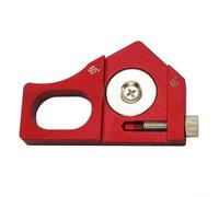 Aluminium Alloy Positioning Block with Measuring Angle Ruler for Reliable and Accurate Measurements in Furniture Renovation and Workshop Tasks (80x30mm)