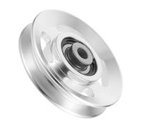 Aluminium Alloy Pulley Wheel for Gym Equipment, Silver | Smooth Operation, Easy Installation, Sturdy Build, Fitness and Weight Lifting Use, Compatible with Gym Equipment