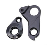 Aluminium Alloy Rear Derailleur Hanger Extender for SCOTT Bikes, CNC Machined Gear Mech Replacement Part, Black Bicycle Dropout Adapter for Precise Shifting