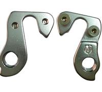 Aluminium Alloy Rear Derailleur Hanger for Orbea Bikes, Silver Dropout Bracket with Screws, Cycling Gear Mech Tail Hook Replacement Part A178 Practical and professional