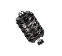Aluminium Alloy Rear Shock Absorber for Brompton T/P/C-Line, Lightweight Wave Spring Suspension Upgrade for Folding Bike, Black(B)