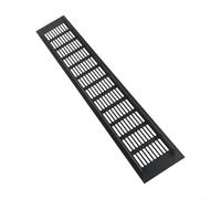 Aluminium Alloy Rectangular Air Vent Grille With Ventilation Cover For Cabinets, Wardrobes And Cupboards For Bathroom Kitchen Extractor Fan Hydroponics In-Line Fan Installation(80 * 500mm)