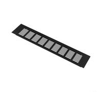 Aluminium Alloy Rectangular Air Vent Grille With Ventilation Cover For Cabinets, Wardrobes And Cupboards For Bathroom Kitchen Extractor Fan Hydroponics In-Line Fan Installation(80 * 400mm)
