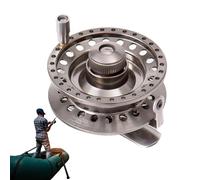 Aluminium Alloy Roller - Durable Fishing Stop, Ergonomic Handle | Compact 4.3 x 1.4 x 4 cm Boat Reel with Smooth 2+1 Bearings, Reliable Outdoor Tool for Holding Large Vats