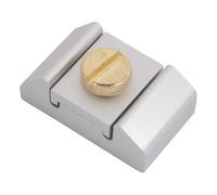 Aluminium Alloy Sandpaper Holder, Grinding Clip with Copper Screws for Secure Attachment, Edge Sander for Flat and Curved Surfaces, Style A