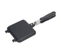 Aluminium Alloy Sandwich Maker, Double Sided Panini Press with Anti - Stick Coating, Flip Pan for Naan Bread Pancake French Toast, Sturdy Thick Base for Even Heat Distribution