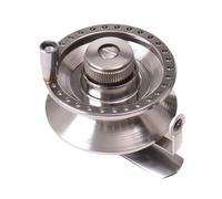 Aluminium Alloy Spinning Roller - Durable Fishing Stop, Ergonomic Handle | Compact 4.3 x 1.4 x 4 cm Boat Reel with Smooth 2+1 Bearings, Reliable Outdoor Tool for Holding Large Vats