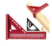 Aluminium Alloy Square - Multifunctional Adjustable Gauge, 3D Multi-Angle Ruler, Durable Mitre Measuring Tool, Professional Woodworking Equipment for the DIY Market