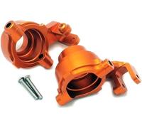 Aluminium Alloy Steering Blocks Front Knuckle Arm 8937 for Traxxas 1/10 V1 V2 MAXX Newest Wide Maxx 89076 89086 - Orange