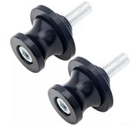 Aluminium Alloy Swing Arm Bobbins 8mm Hard Anodized Pair