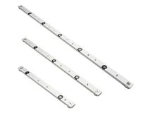 Aluminium Alloy T-Tracks Slot Miter Track and Bar Slider Table Saw Gauge Rod Woodworking Tools Workbench 1 Set(500mm and 300mm Set)(500mm and 300mm Set)