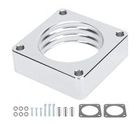 Aluminium Alloy Throttle Body Spacer, Throttle Spacer for TJ YJ 87-06, Direct Replacement Fuel System Part with - Design
