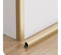 Aluminium Alloy Tile End Strip, 1M *3pcs- Outdoor Edge Protection Rail, Tile Trim Corner Profile for Edge Guard, Tile Edge Protector for Bathroom & Garden Use(Brushed Antique Bronze,15.5mmx1m)