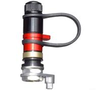 Aluminium Alloy Tire Deflation Valve, Quick Release Nozzle for Rapid Pressure Adjustment, Compact Pen-Type Tool, for Macallister Pressure Washer Spares(Short)