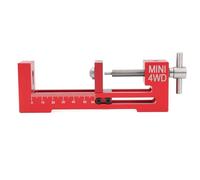 Aluminium Alloy Tire Installer Wheel Loader Racing Car DIY Parts for RC Mini 4 Wheel Drive Aluminum Alloy (Red)