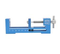 Aluminium Alloy Tire Installer Wheel Loader Racing Car DIY Parts for RC Mini 4 Wheel Drive Aluminum Alloy (Blue)