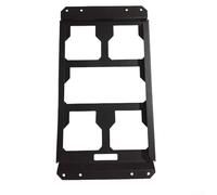 Aluminium Alloy Tool Box Holder Installation Plate for ForPackout Toolbox with Rust Resistant Finish for Long Lasting Workshop Storage Integration