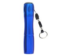 Aluminium Alloy Torch with High Luminosity Powered by One Battery Compact Design for Travelling Robust Bar Shape Ideal Emergency Lighting for Everyday Outdoor (Blue, One Size)