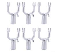 Aluminium Alloy Tree Branch Supports 6 Pack Rustproof Plant Holders for Stable Growth in Garden and Orchard Environments