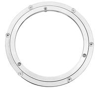 Aluminium Alloy Turntable Bearing, Heavy Duty Swivel Turntable Lazy Susan Rotating Bearing Turntable Round Dining Table Smooth Swivel Plate Hardware, 14"