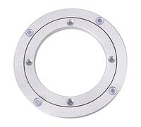 Aluminium Alloy Turntable Bearing, Swivel Turntable, Heavy Duty Aluminium Alloy Rotating Bearing Plate Turntable Round Dining Table(8in*H8.5MM)