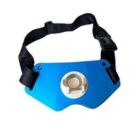 Aluminium Alloy Upper Ventral Rod Holder - Adjustable Aluminium Alloy Support, Abdominal Combat Belt for Saltwater - for Outdoor Summer River Lake Jigging Trolling Cast