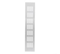Aluminium Alloy Ventilation Grille Cover 60mm Rectangular for Cabinet, Wardrobe, and Bathroom Door Air Ventilation Solution (60x300mm)