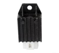 Aluminium Alloy Voltage 4 Pin Heat Sink Design Aluminium Alloy(Black)