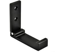 Aluminium Alloy Wall Hook Foldable Towel Hanger for Kitchen Utensil | Bedroom Coat Peg Modern Space Saving Storage Rack for Bathroom Office Living Room Restaurant Heavy Duty Clothes Hat Bag
