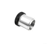 Aluminium Alloy Weld On Vehicle Filler Neck and Cap for Fuel Surge and Water Tanks, Compatible with Radiator and Fuel Tank Installations (1.5 black)