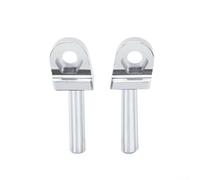 Aluminium Alloy Windshield Mounting Fixed Bolts Front Left and Right for R1200GS 2004-2012, Long Lasting Motorbike Windscreen Screw Pair for Touring and(silver)