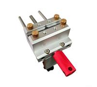 Aluminium Alloy Woodworking Bench Vise: Multi-Functional Table Clamp with Dual-Sided Arms, Precision Threaded Rod & Non-Slip Handle for DIY Home Workshop