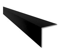 Aluminium Angle Trim 30mm x 20mm x 2m Black L Shape Profile 1mm Thick Equal Corner Bar
