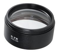 Aluminium Barlow Objective Lens 0.5/0.7 Microscope Camera Lens Clear Imaging For Stereo Microscope Auxiliary Objective Lens