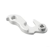 Aluminium Bicycle Rear Derailleur Hanger for Trek Model CC013 Tail Hook Drop Out Adapter Cycling Replace Part Silver Finish