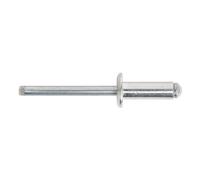 Aluminium Blind Rivet Standard Flange 6.4 x 18mm Pack of 200 - Sealey RB6418S Ne