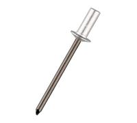 Aluminium Blind Rivets, Aluminum Closed End Blind Rivets Domed Head 30/50 pcs Multiple Sizes(50pcs,6.4x13mm)