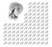 Aluminium Blind Rivets, Dome Head Knock, Metal Attachment Element for Precision Work, Half Heart Head Core Connector, Plug Insert for Start Use, Expansion Tool Assembly, Grip Lock Pin Bolt